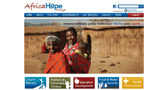 Desktop Screenshot of africahope.org